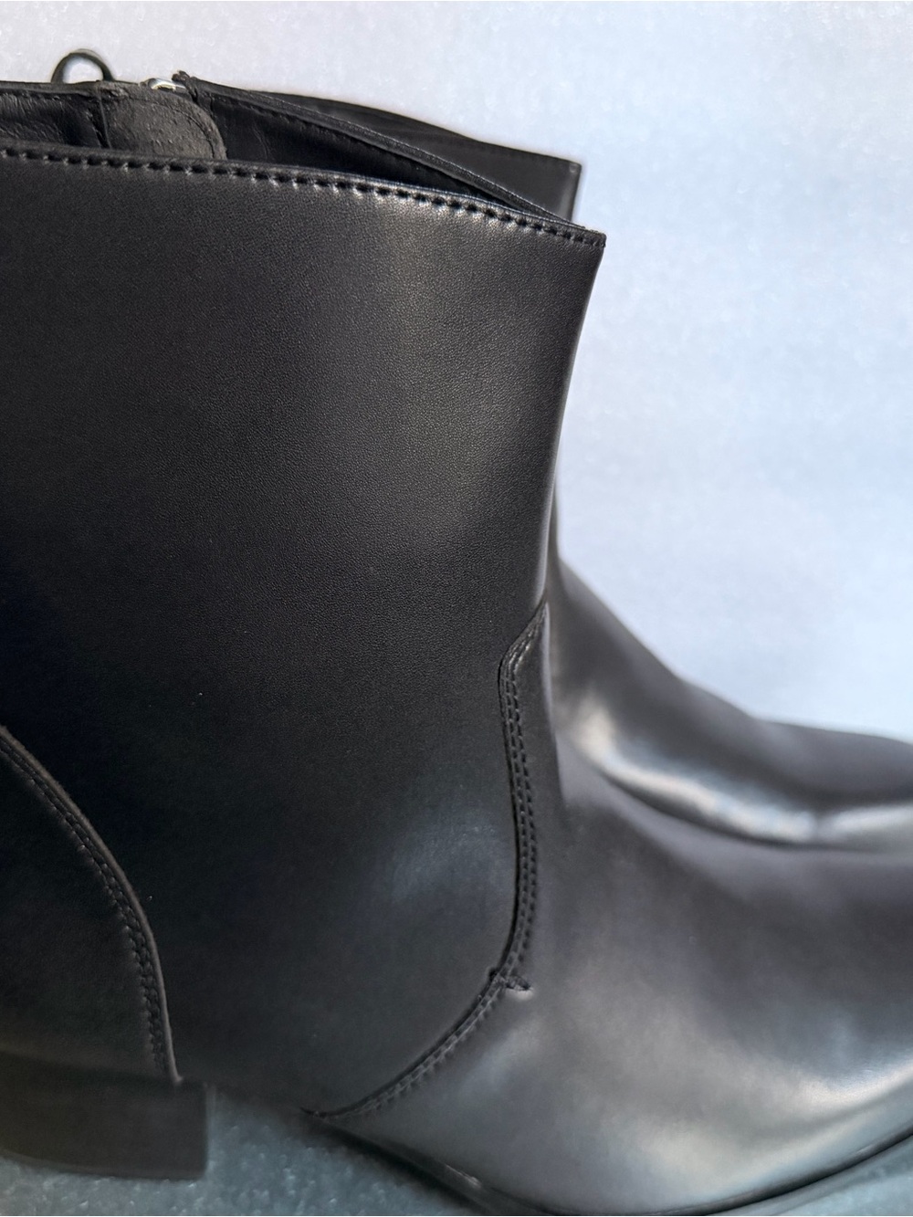 Classic Black Leather Chukka Boots